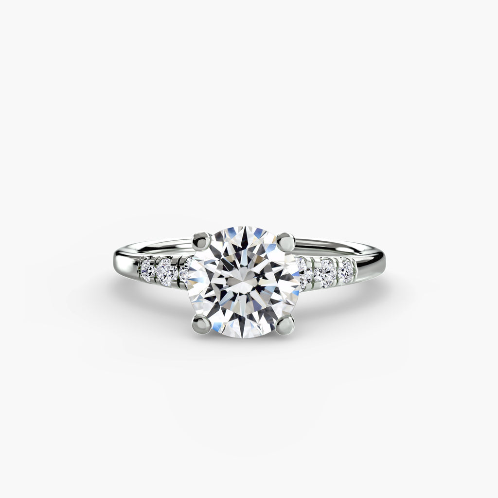 Shoulder Accent Solitaire