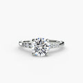 Shoulder Accent Solitaire