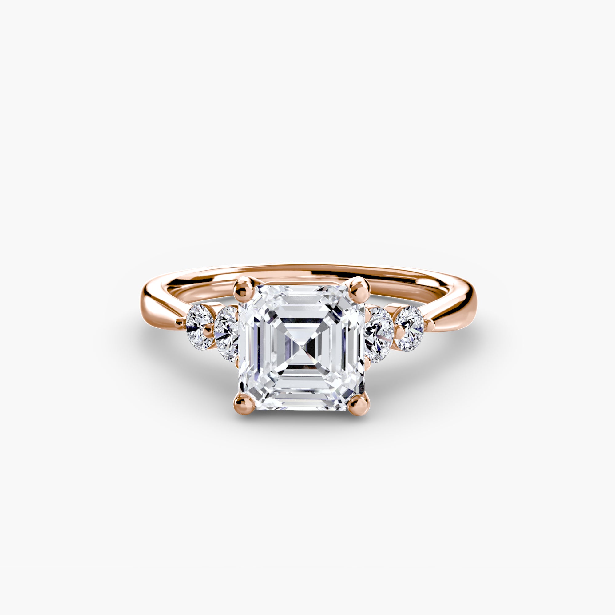 Shoulder Accent Solitaire