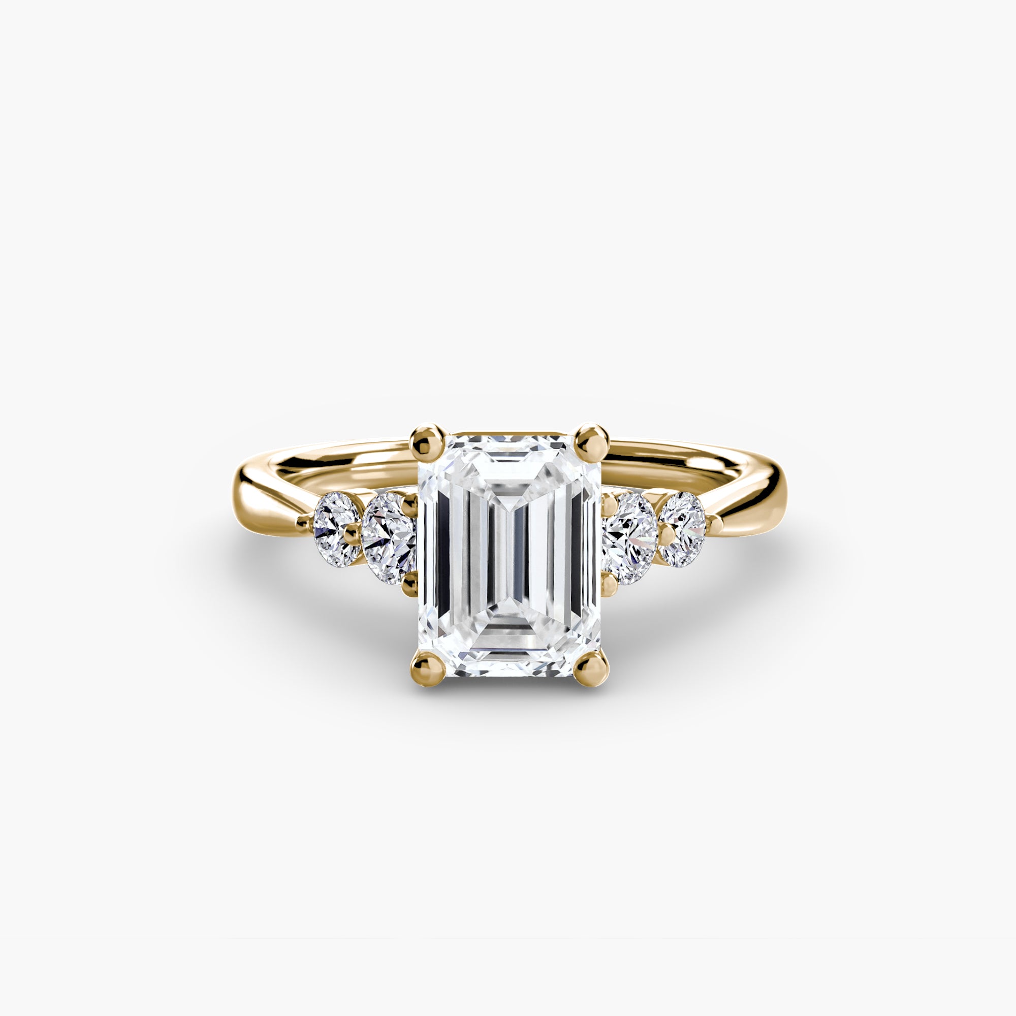 Shoulder Accent Solitaire
