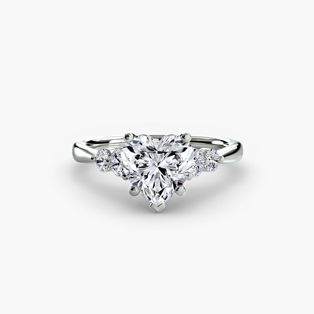 Shoulder Accent Solitaire