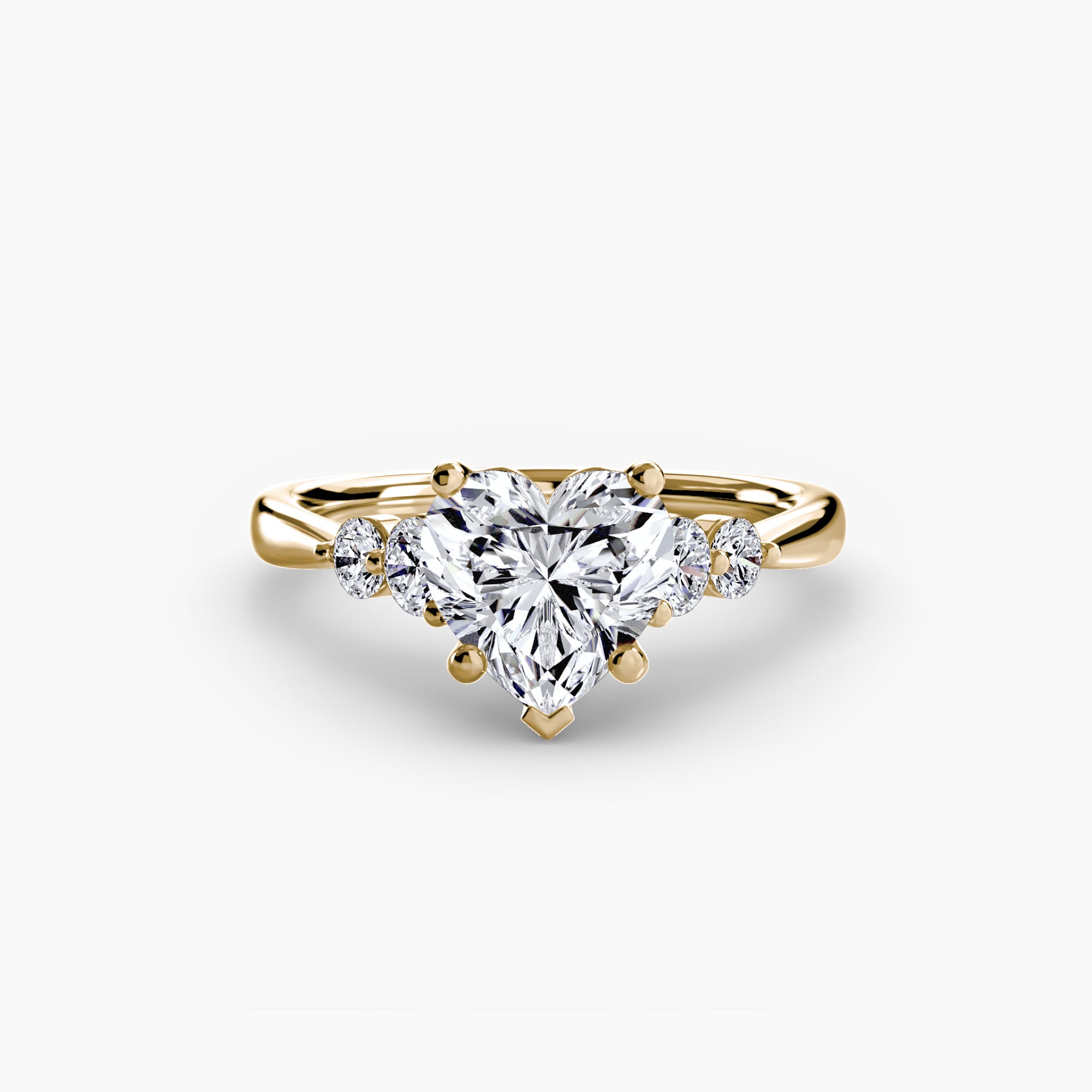 Shoulder Accent Solitaire