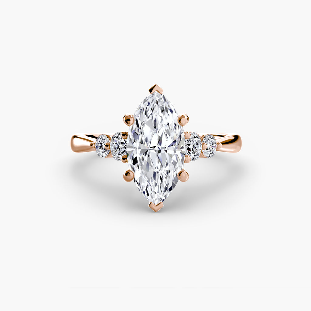 Shoulder Accent Solitaire