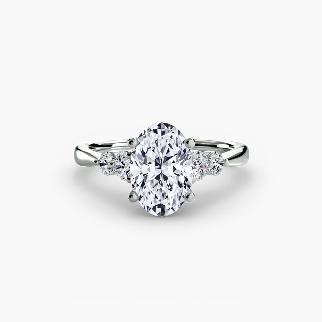 Shoulder Accent Solitaire
