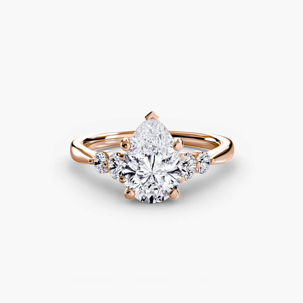 Shoulder Accent Solitaire
