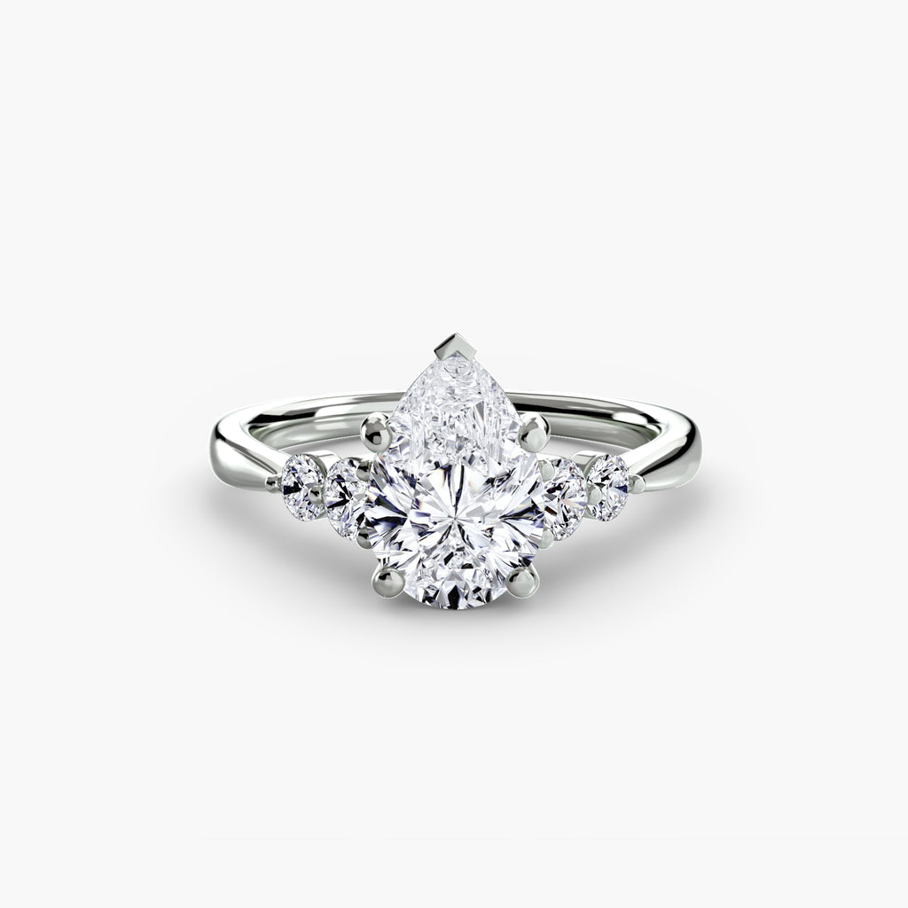 Shoulder Accent Solitaire