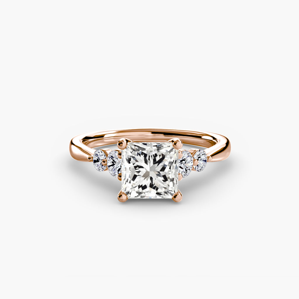 Shoulder Accent Solitaire