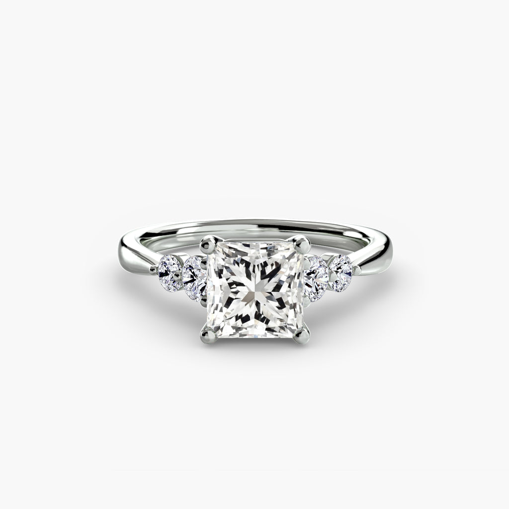 Shoulder Accent Solitaire
