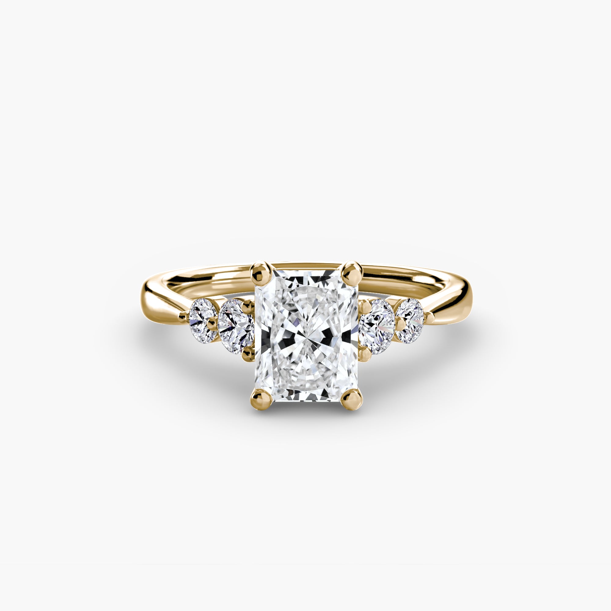 Shoulder Accent Solitaire