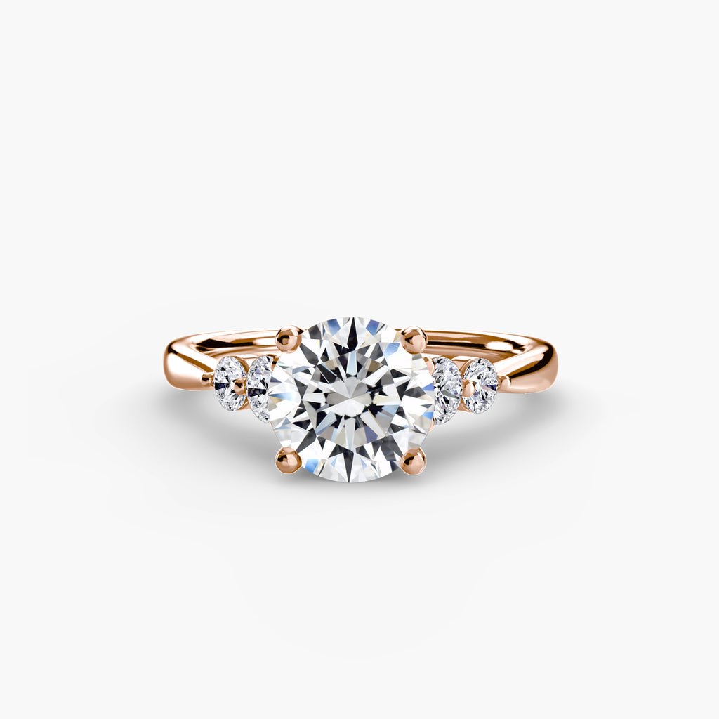 Shoulder Accent Solitaire