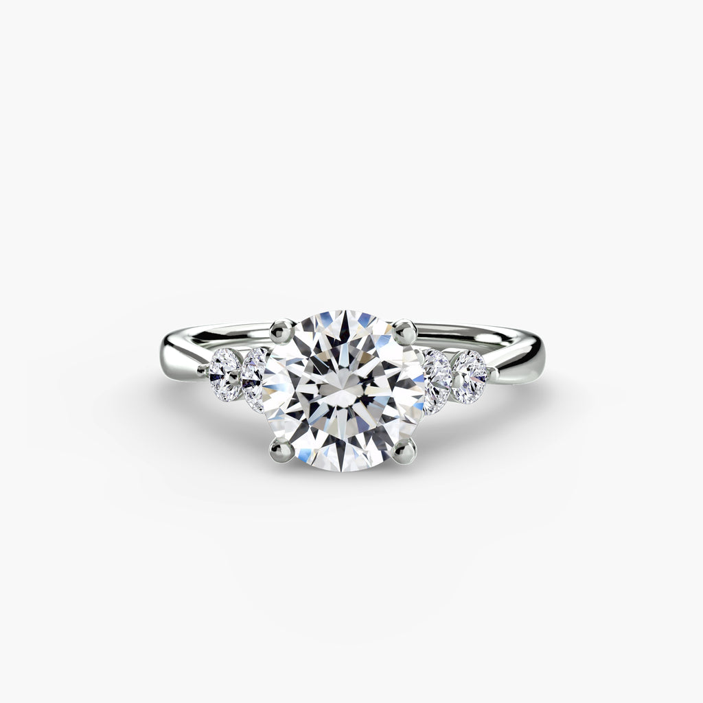 Shoulder Accent Solitaire