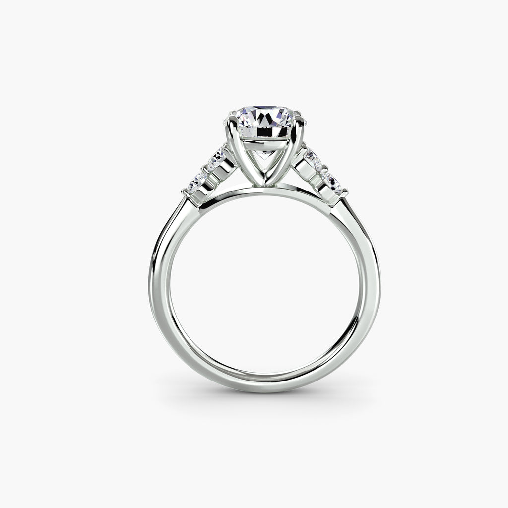 Shoulder Accent Solitaire