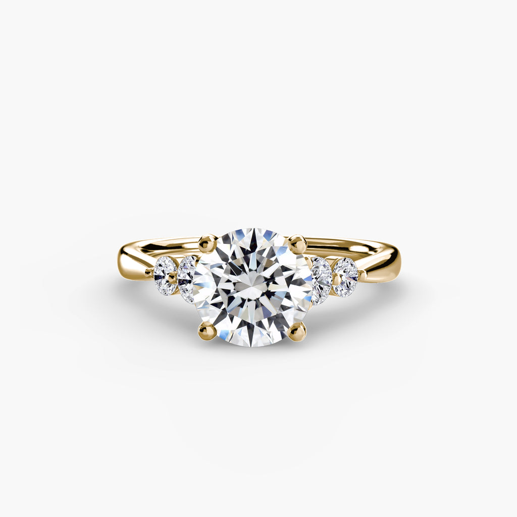 Shoulder Accent Solitaire