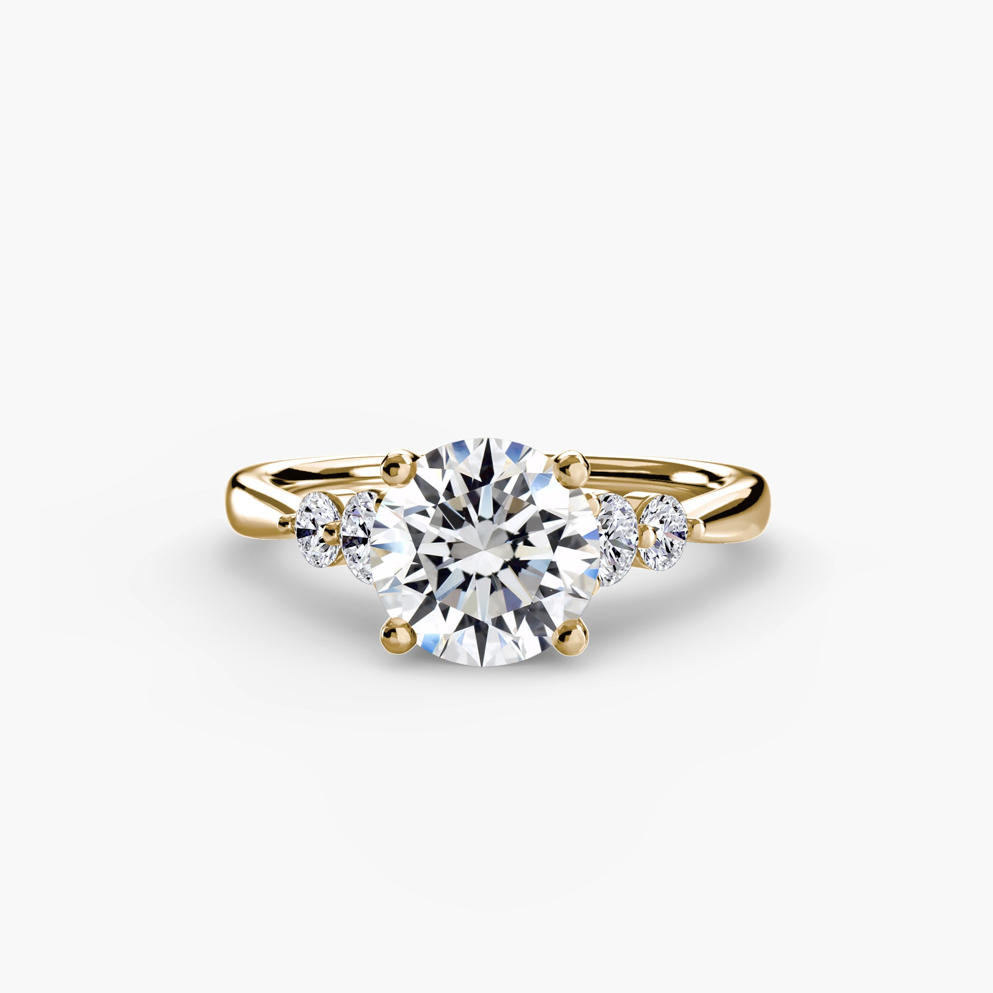 Shoulder Accent Solitaire