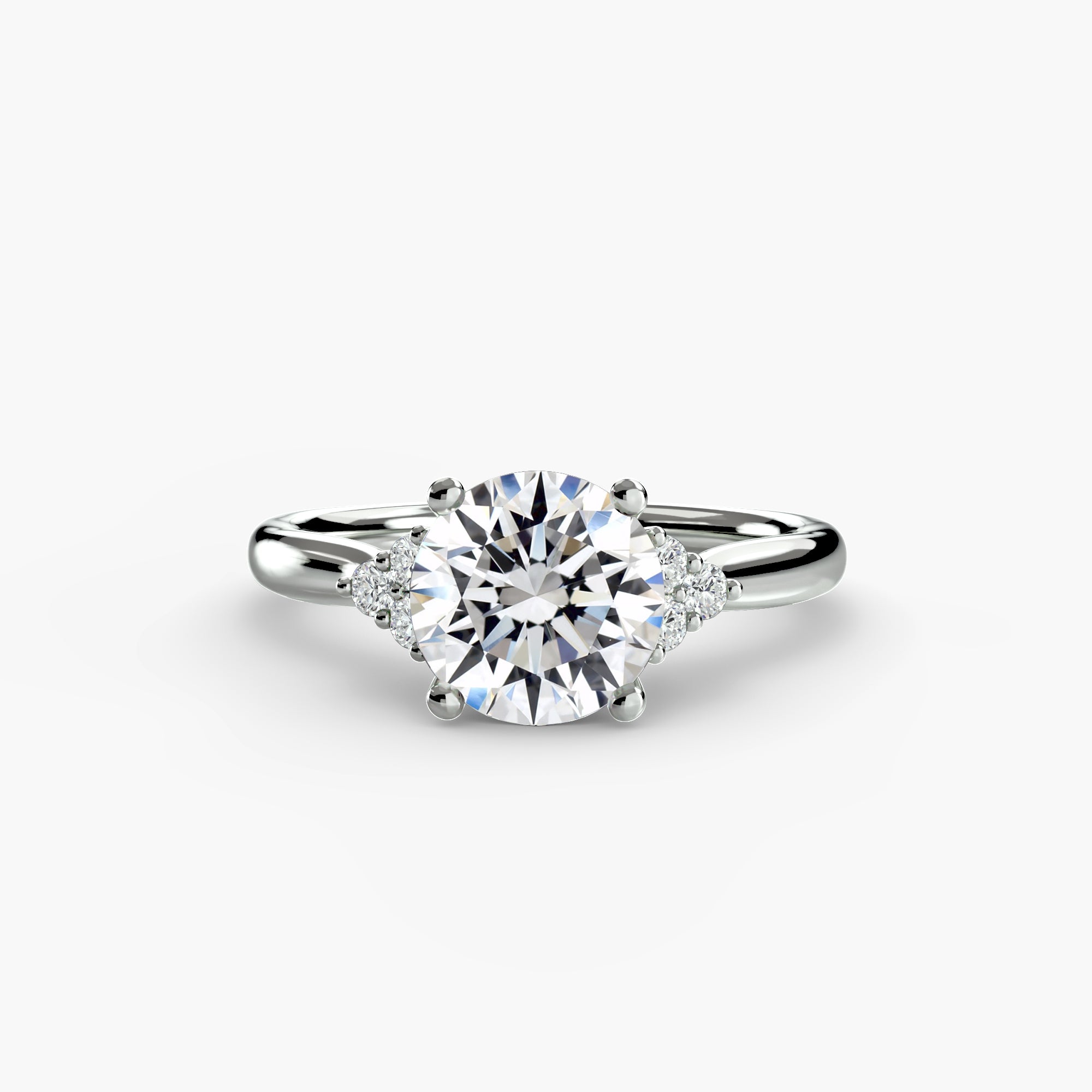 Cluster Shoulder Solitaire