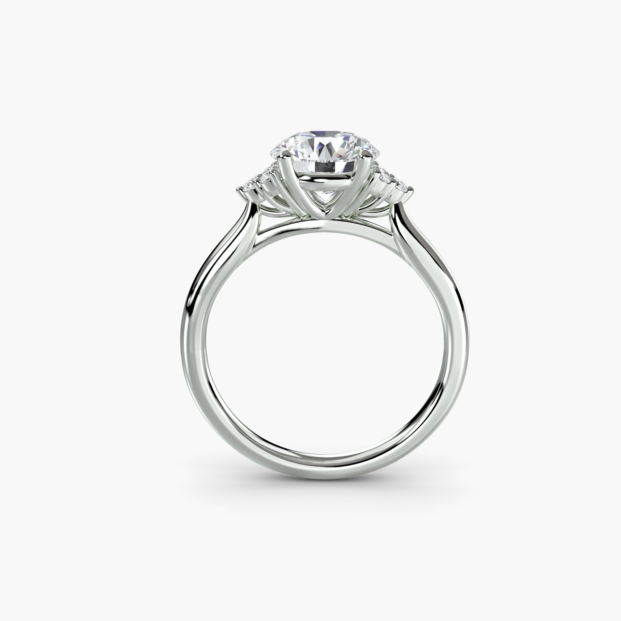 Cluster Shoulder Solitaire