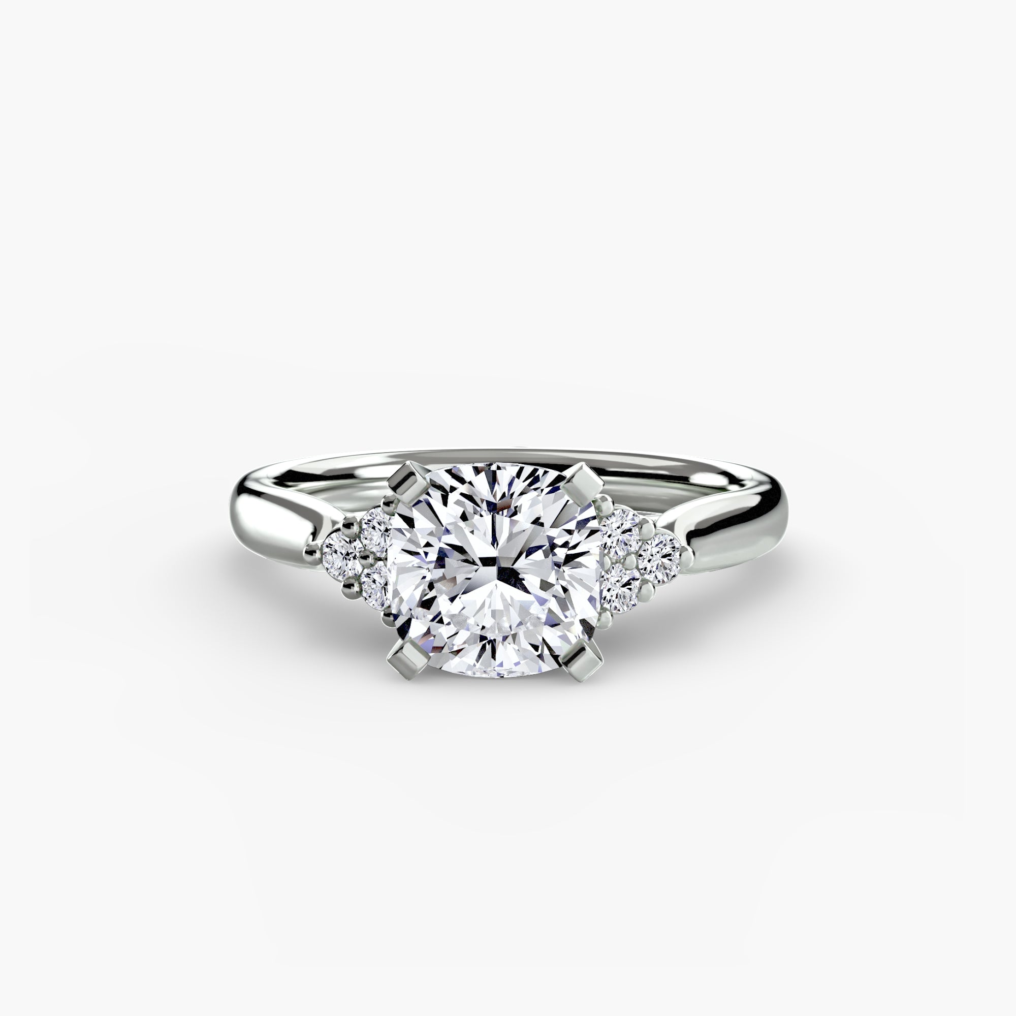 Cluster Shoulder Solitaire