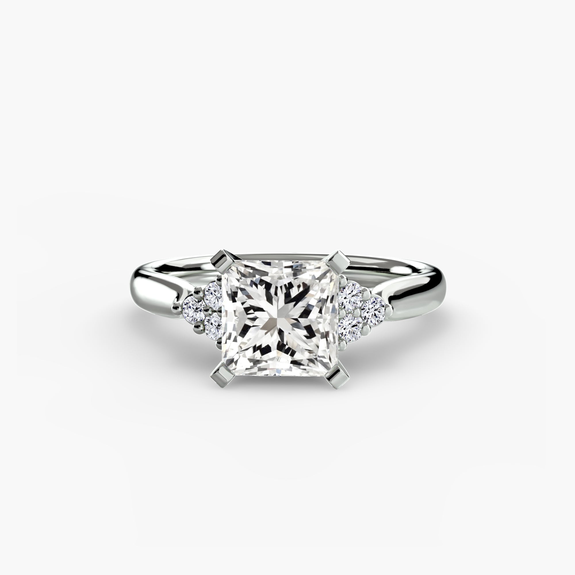 Cluster Shoulder Solitaire