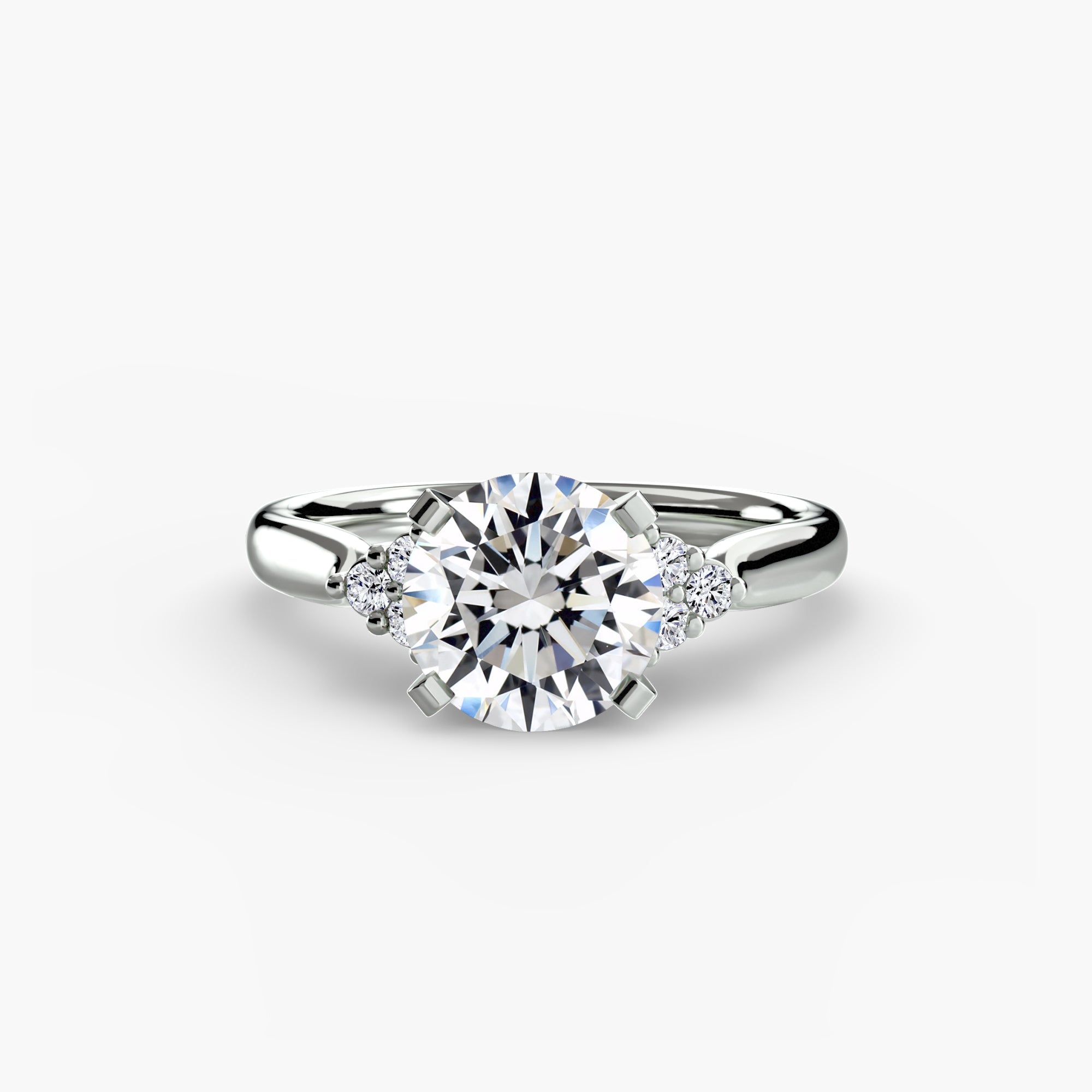 Cluster Shoulder Solitaire