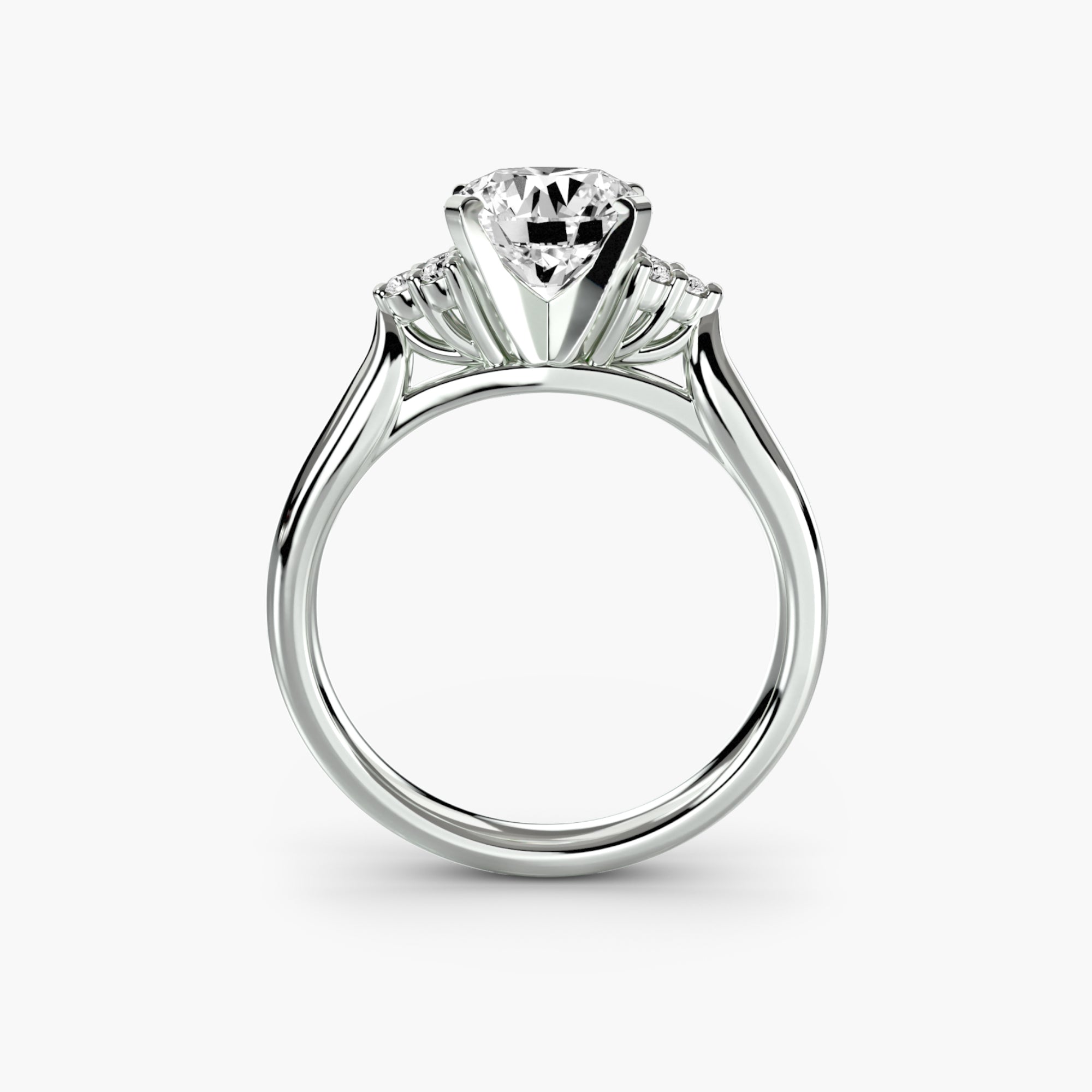 Cluster Shoulder Solitaire