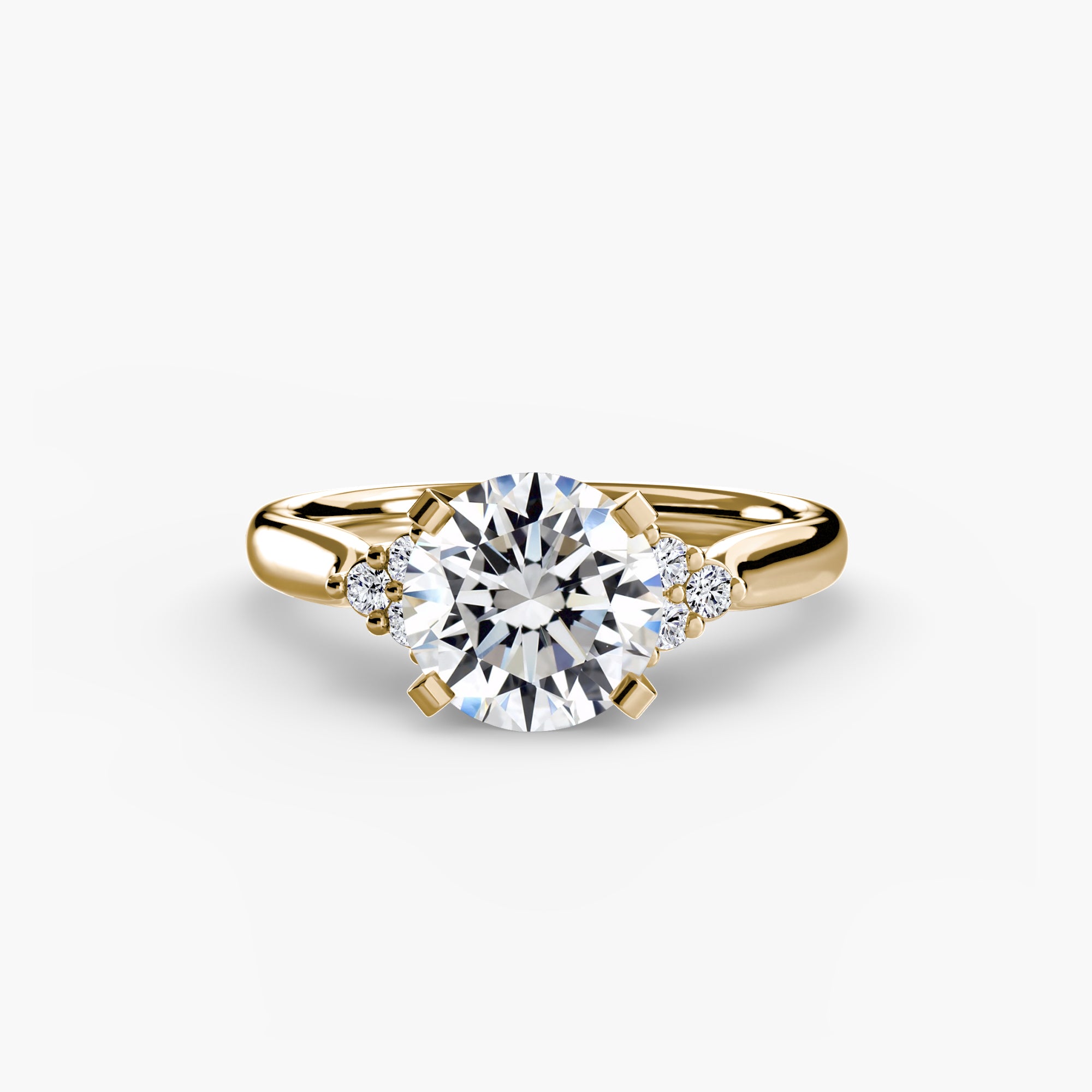 Cluster Shoulder Solitaire