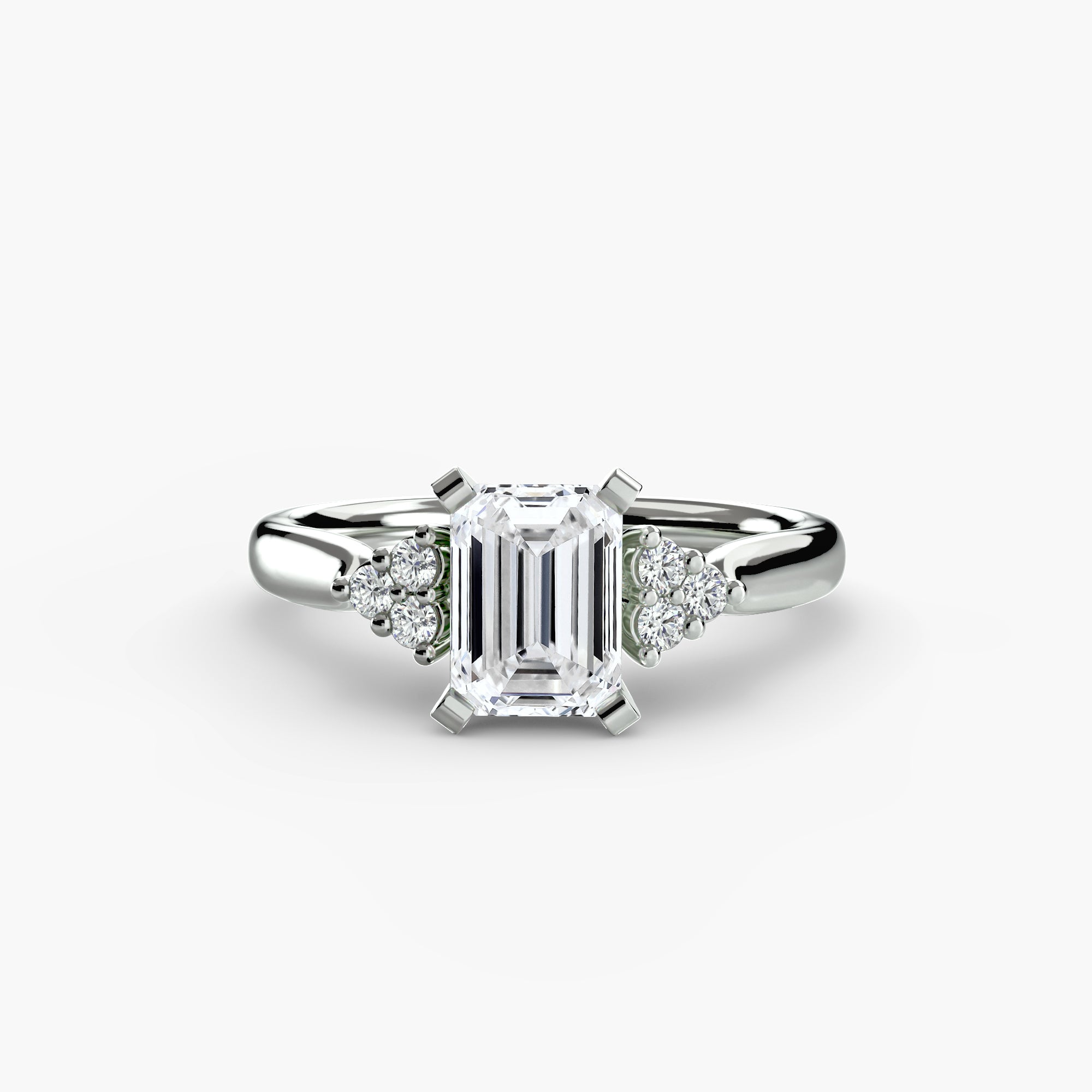 Cluster Shoulder Solitaire