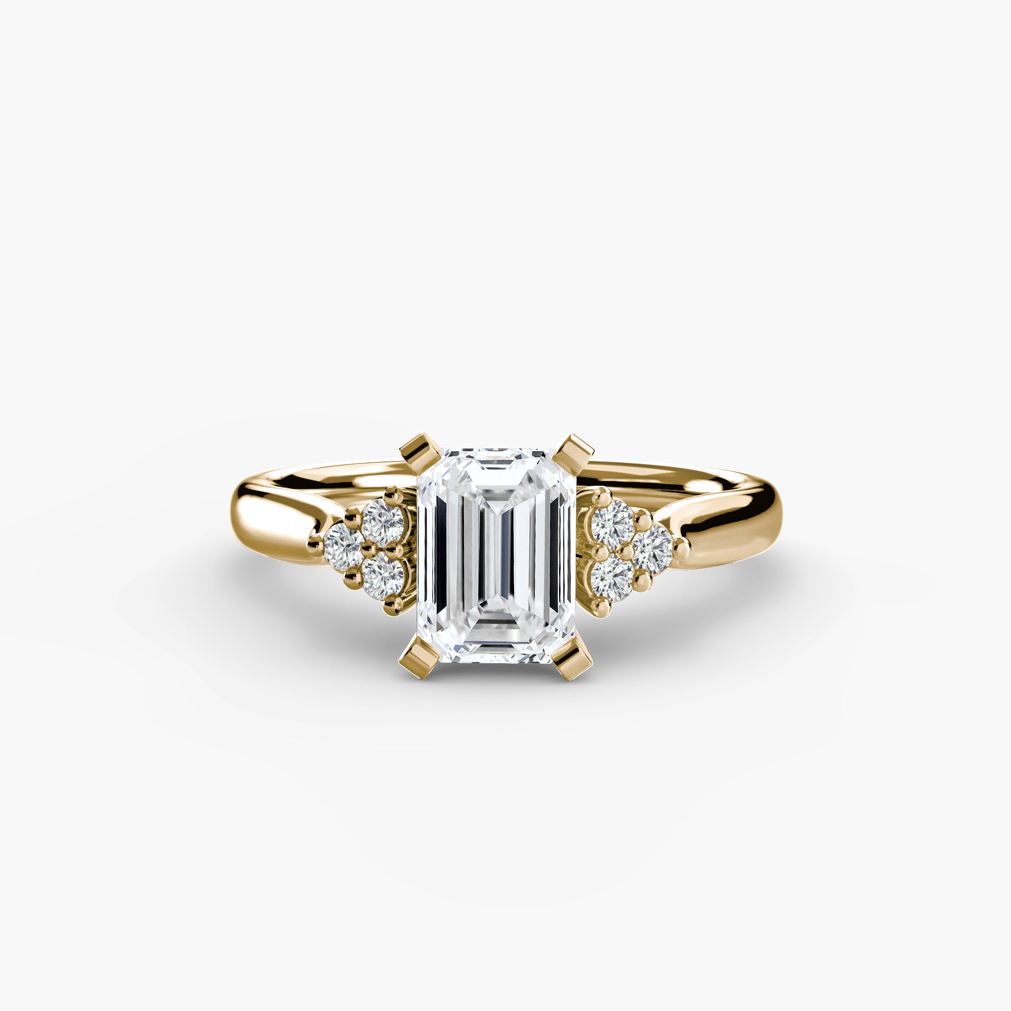 Cluster Shoulder Solitaire