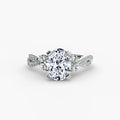 Twist Pavé Solitaire