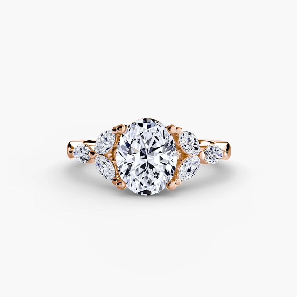 Shoulder Cluster Ring