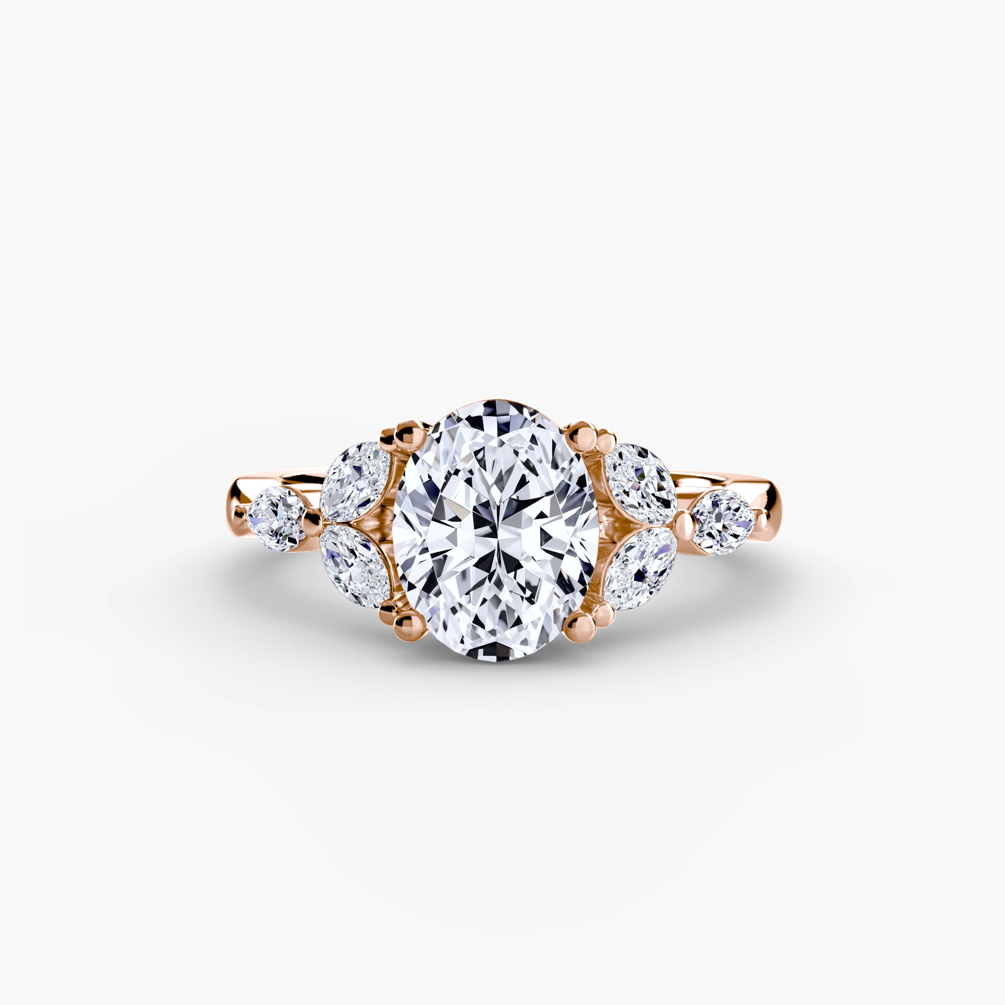 Shoulder Cluster Ring