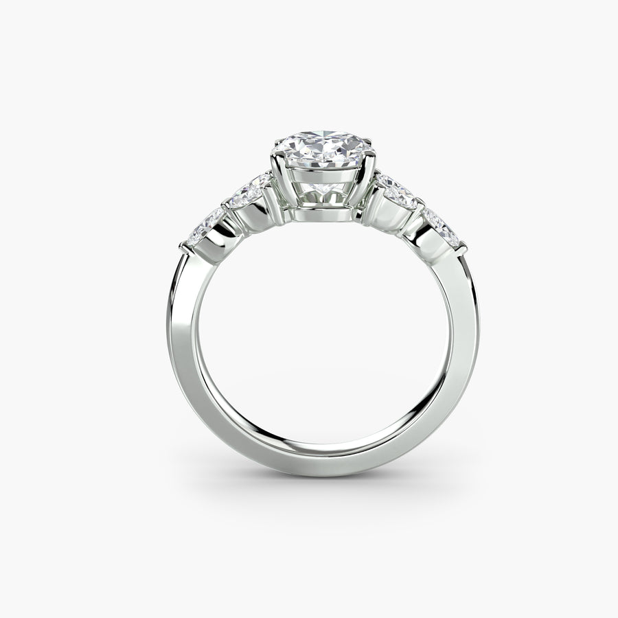 Shoulder Cluster Ring