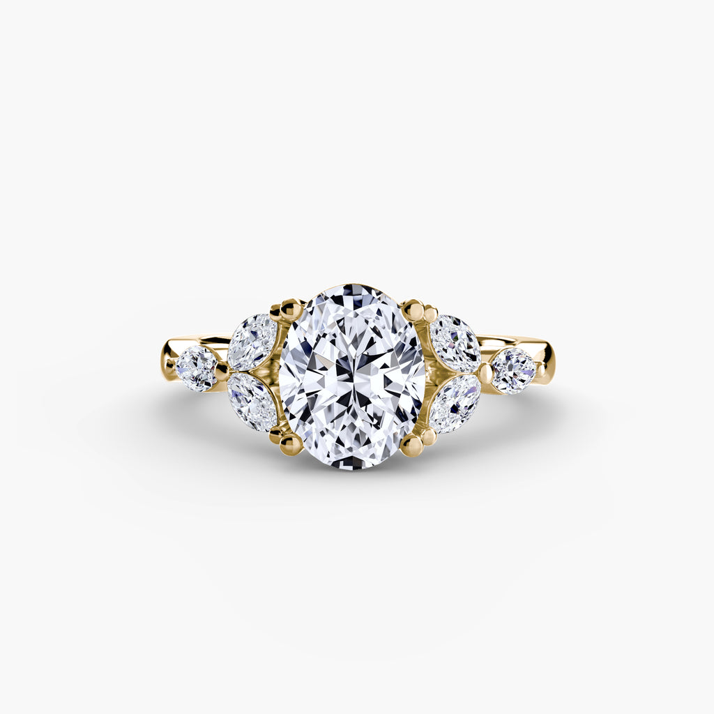 Shoulder Cluster Ring
