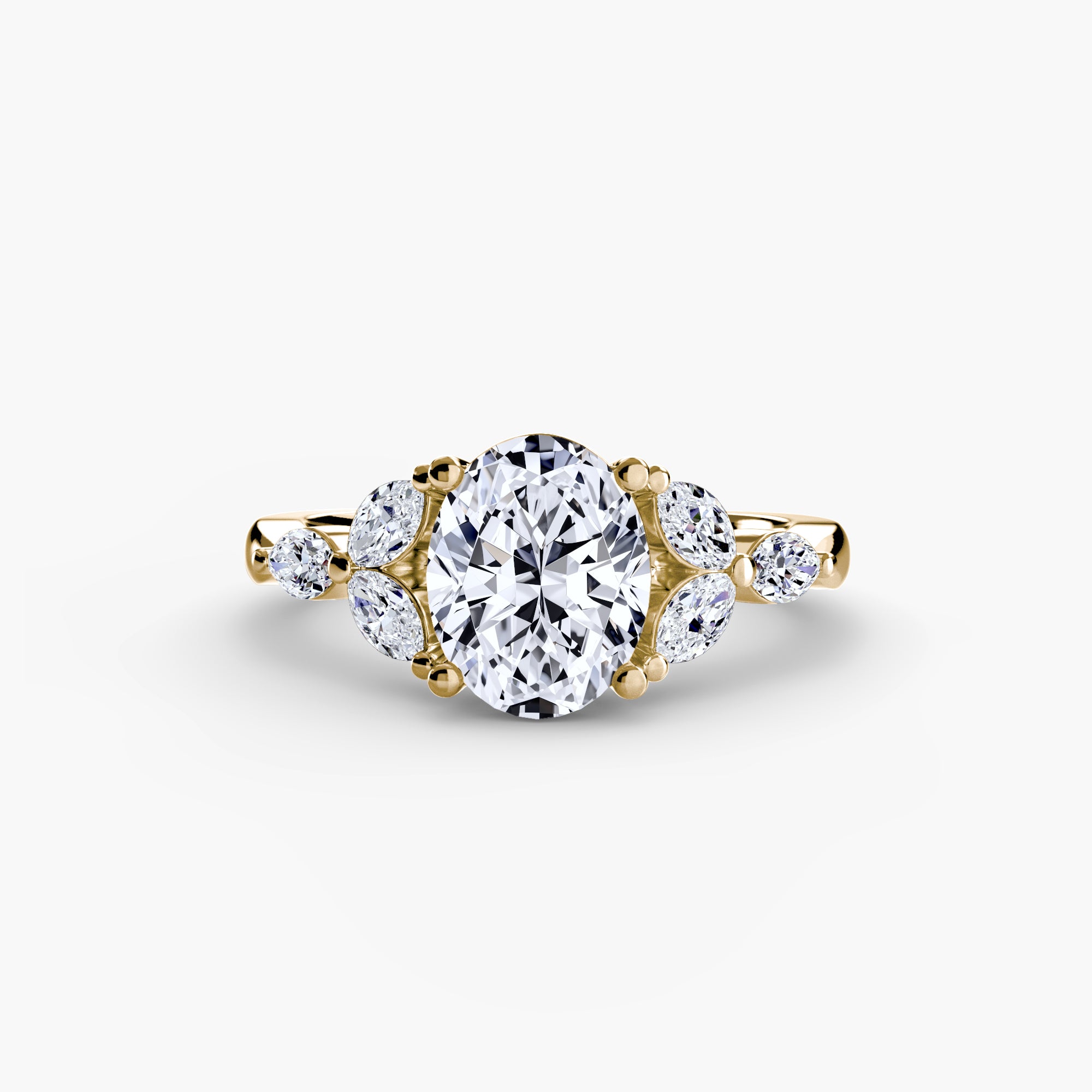 Shoulder Cluster Ring