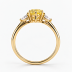 The Horizon Yellow diamond Ring